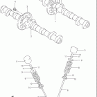 RF900R Распределительный вал-клапана