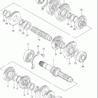 VS800GL INTRUDER Трансмиссия