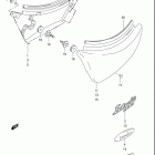 VS800GL INTRUDER Frame cover (model s / t / v)