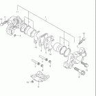 RF900R Rear caliper (model r / s)