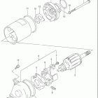 GN125E Стартер электрический