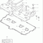 GSX600F KATANA Крышка головки цилиндров