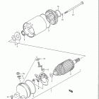 GSX750F KATANA Стартер электрический