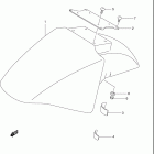 GSX600F KATANA Переднее крыло