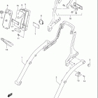 VS800GL INTRUDER Frame handle grip