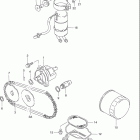 VS800GL INTRUDER Масляный и топливный насос