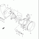 GSX600F KATANA Вентилятор охлаждения (e33)