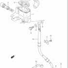 GN125E Главный тормозной цилиндр,передний
