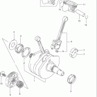 VS800GL INTRUDER Коленвал
