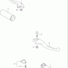 VS800GL INTRUDER Handle lever (model s / t / v)