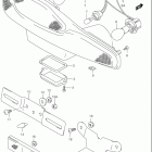 RF900R Задний фонарь