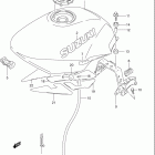 GSX600F KATANA Топливный бак