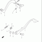GSX600F KATANA Подножка