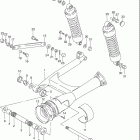 VS800GL INTRUDER Маятник задний