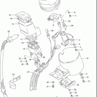 VS800GL INTRUDER Speedometer (model n / p / r / s)