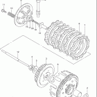 GN125E Сцепление