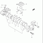 GSX600F KATANA Задний суппорт