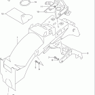 GSX600F KATANA Заднее крыло