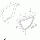 GN125E Обтекатель рамы