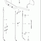DR350SE Handlebar (model l / m)