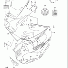 GSX600F KATANA Cowling body (model t)