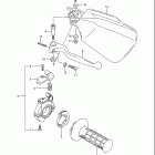 RMX250 Right knuckle cover (model k / l / m)