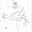 GS500E Fuel tank (model m)