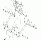 GSX600F KATANA Rear cushion lever (model k / l / m / n / p / r / s / t)