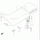 DR125SE Сидение