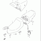 GSX600F KATANA Seat (model j / k / l / m / n / p)