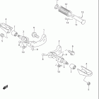 DR125SE Подножки