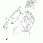 RMX250 Frame cover (model n / p / r / s / t)