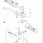 GSX600F KATANA Handle lever (model k / l / m / n / p / r / s / t)