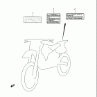 RMX250 Наклейки