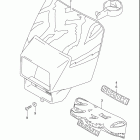 DR350 Headlamp cover (model n / p / r / s / t)