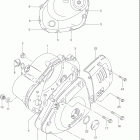 GN125E Крышки картера