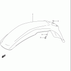 DR125SE Переднее крыло