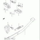 RMX250 Stand - footrest (model p / r / s / t)