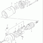 DR125SE Стартер электрический