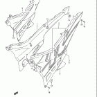 GSX600F KATANA Frame cover (model n / p)