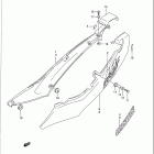 GS500E Frame cover (model r / s / t)