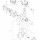GN125E Коленвал