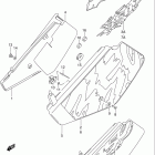 DR350 Frame cover (model n / p / r / s)