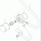 RF600R Oil cooler - oil filter