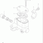 GN125E Главный тормозной цилиндр,передний