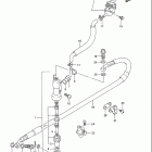 RMX250 Rear master cylinder (model m / n / p / r / s / t)