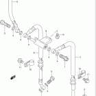 RF600R Передние тормозные трубки