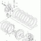 DR350SE Сцепление