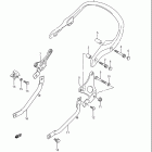 GSX600F KATANA Pillion rider handle