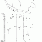DR350SE Handlebar (model n / p)